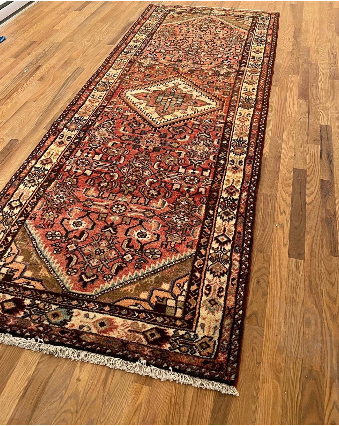 Vintage Hamadan Runner | 9' 8