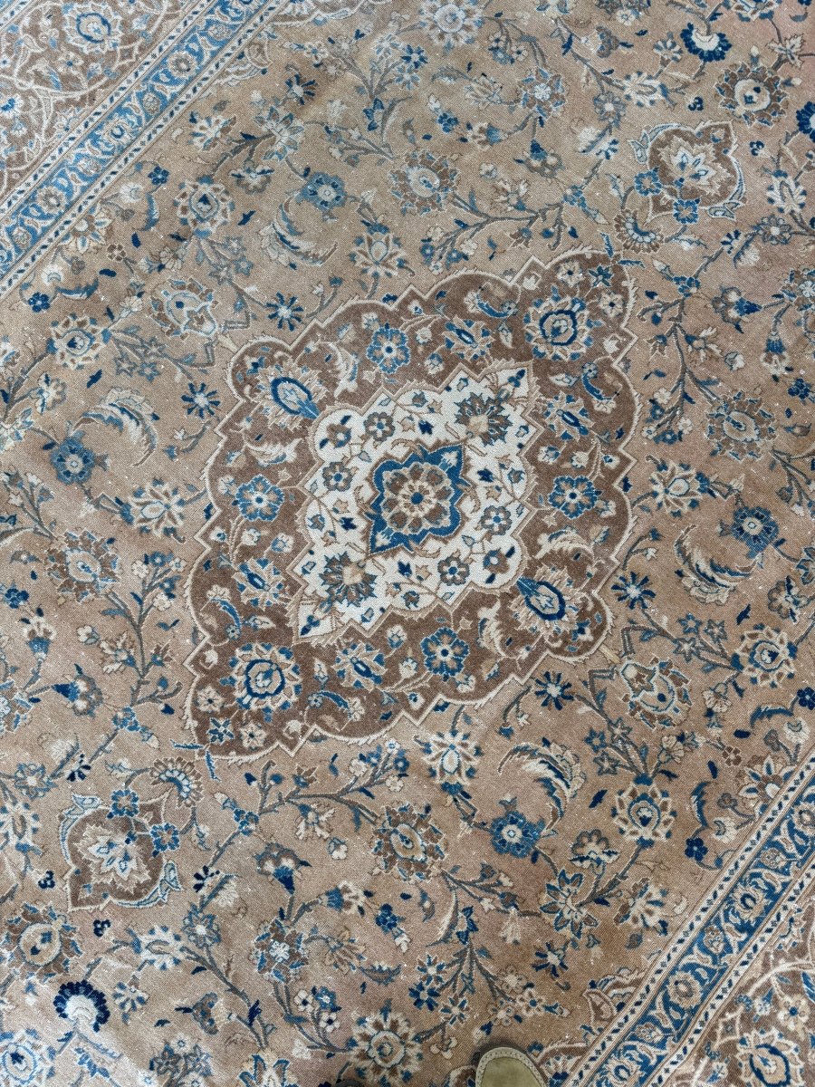 Vintage Kashan Rug | 7' 10