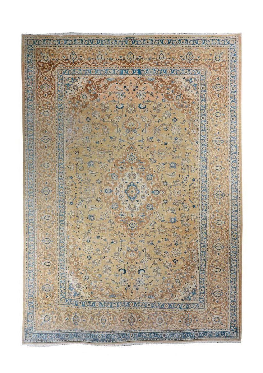 Vintage Kashan Rug | 7' 10