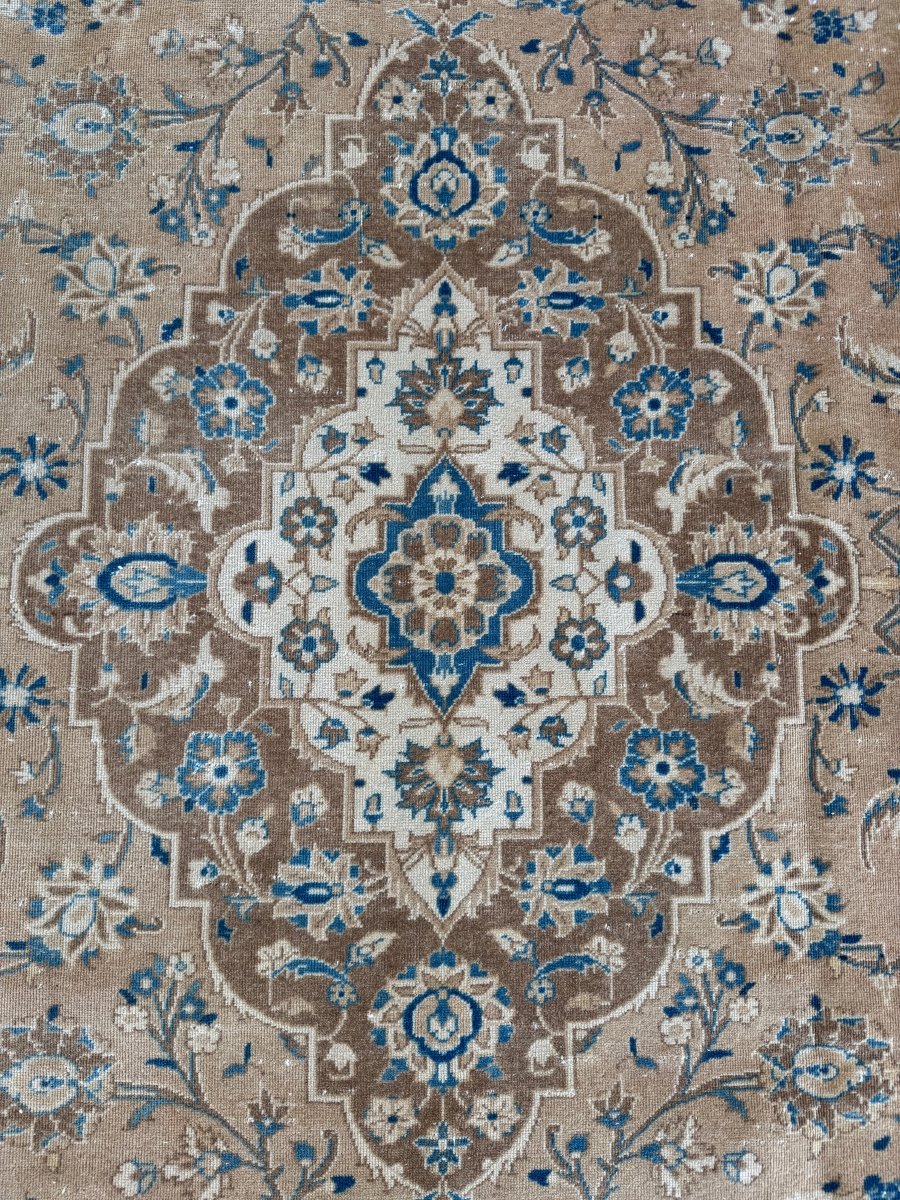 Vintage Kashan Rug | 7' 10