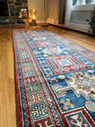 Vintage Kazak Runner | 9' 7