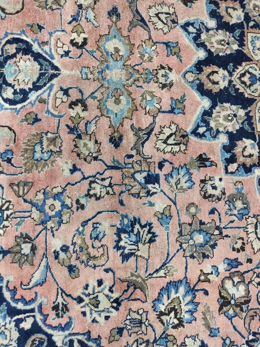 Vintage Mashad Rug | 7' 9