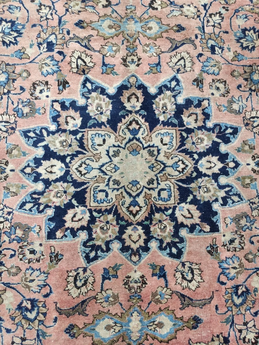 Vintage Mashad Rug | 7' 9