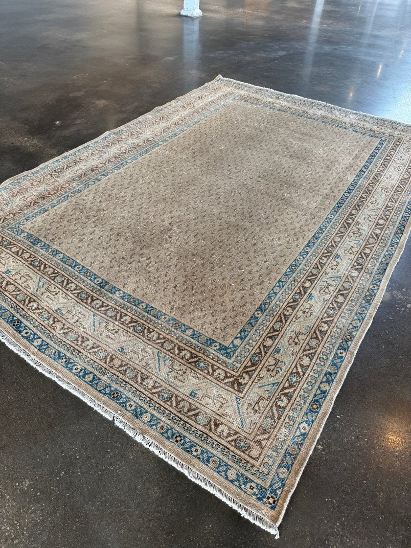 Vintage Mir Saraband Rug | 7' 9