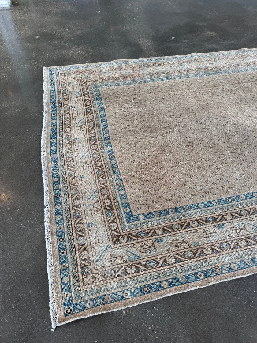 Vintage Mir Saraband Rug | 7' 9