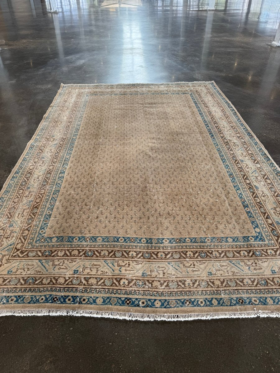 Vintage Mir Saraband Rug | 7' 9