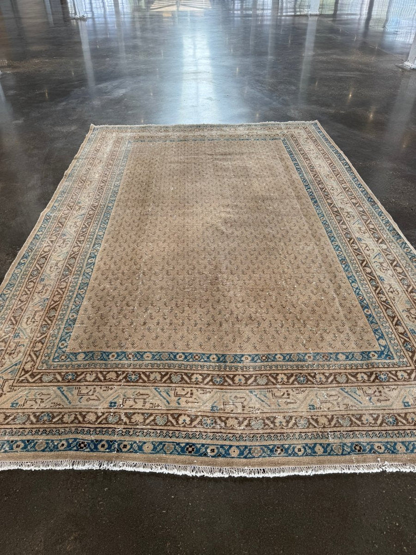 Vintage Mir Saraband Rug | 7' 9