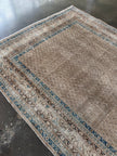 Vintage Mir Saraband Rug | 7' 9