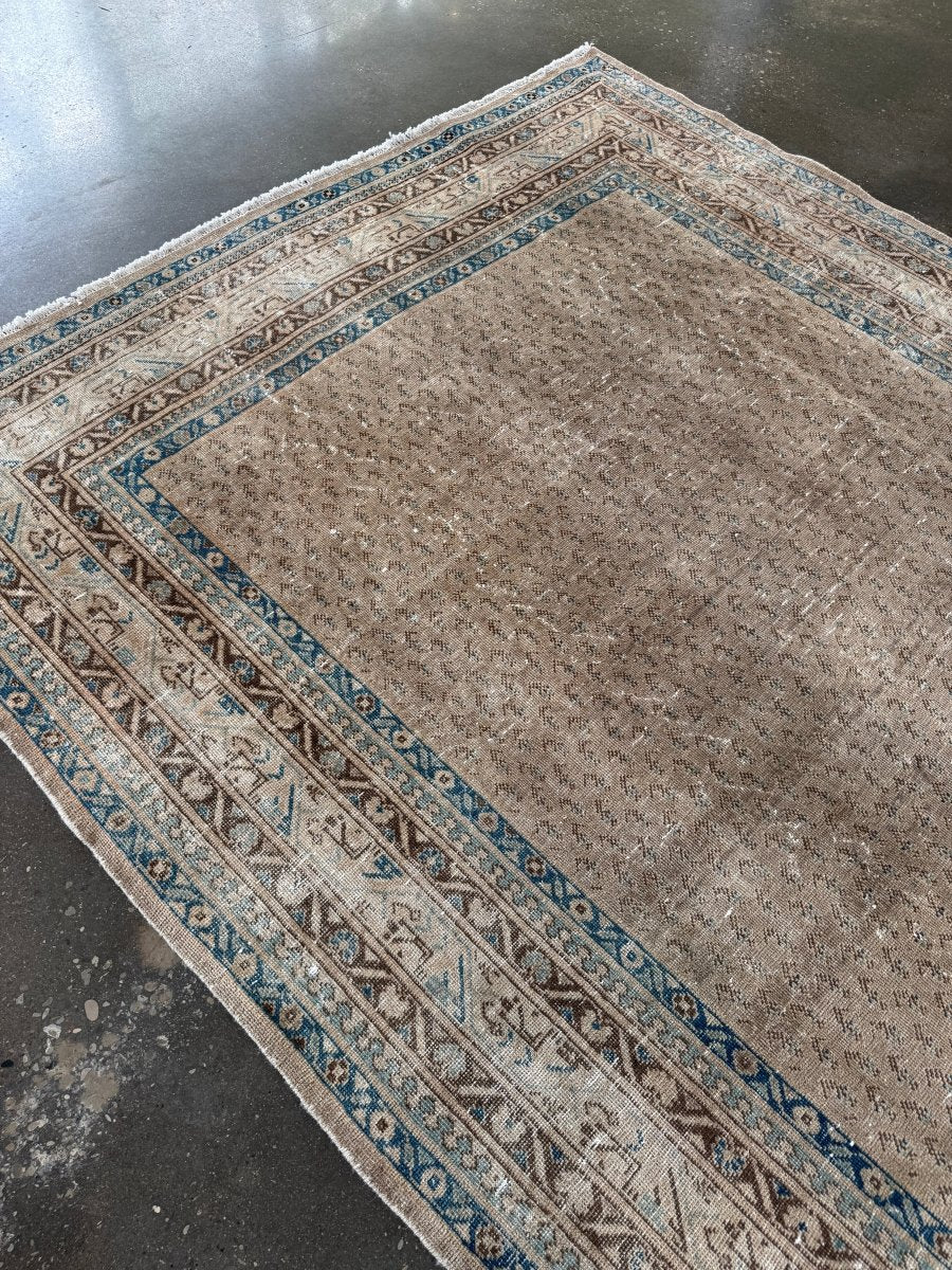 Vintage Mir Saraband Rug | 7' 9