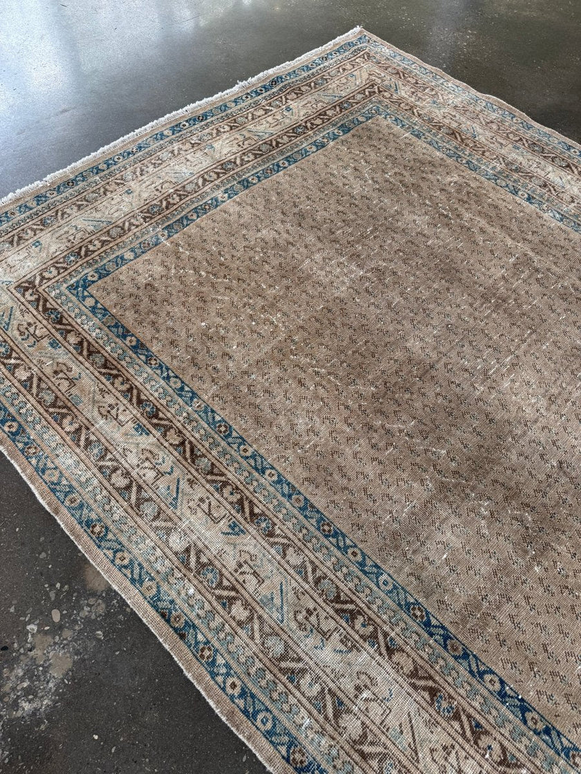 Vintage Mir Saraband Rug | 7' 9