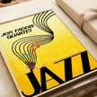 Vintage Music Poster - Jazz (USIA/Jon Faddis Quarter) | Striking Yellow | Available handframed or unframed