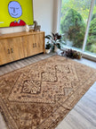 On hold for a client - Vintage Shiraz Rug | 5' 7
