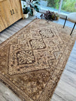 On hold for a client - Vintage Shiraz Rug | 5' 7