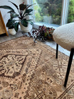 On hold for a client - Vintage Shiraz Rug | 5' 7