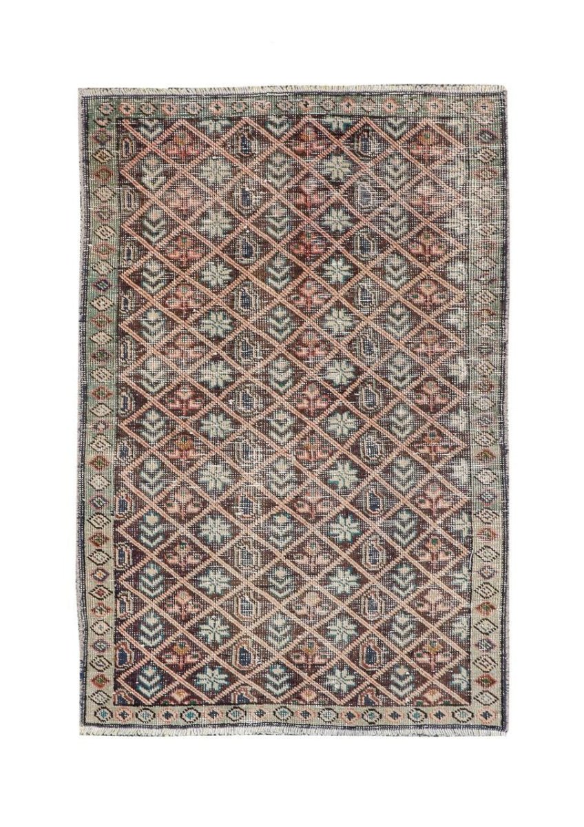 Vintage Tabriz Rug | 2' 11