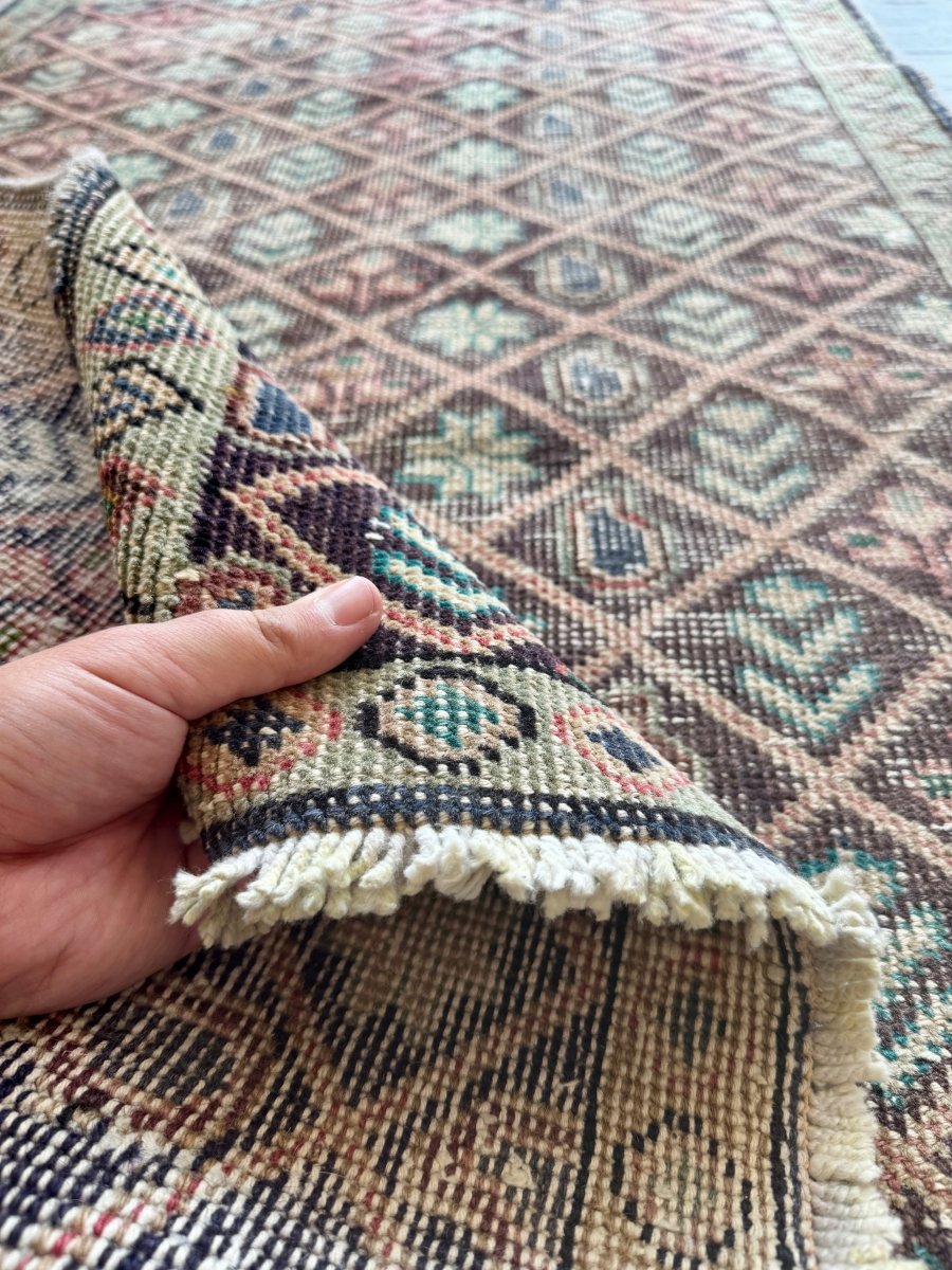 Vintage Tabriz Rug | 2' 11