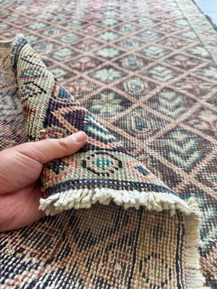 Vintage Tabriz Rug | 2' 11