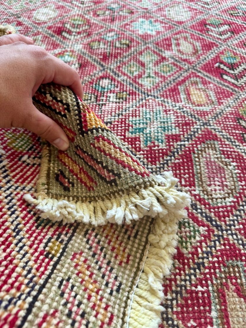 Vintage Tabriz Rug | 3' 1
