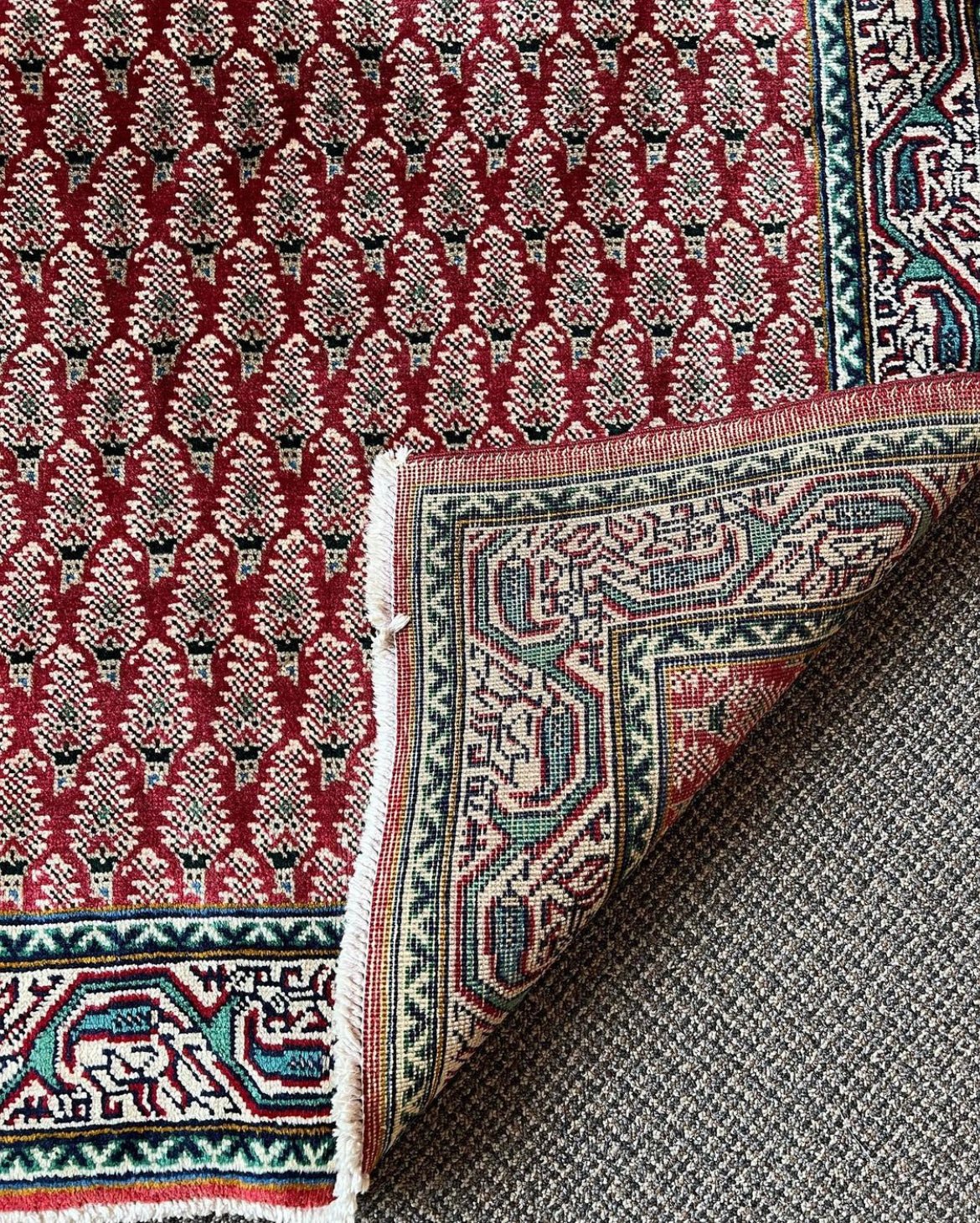 Vintage Tabriz Rug | 5' x 3