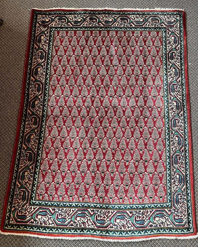Vintage Tabriz Rug | 5' x 3