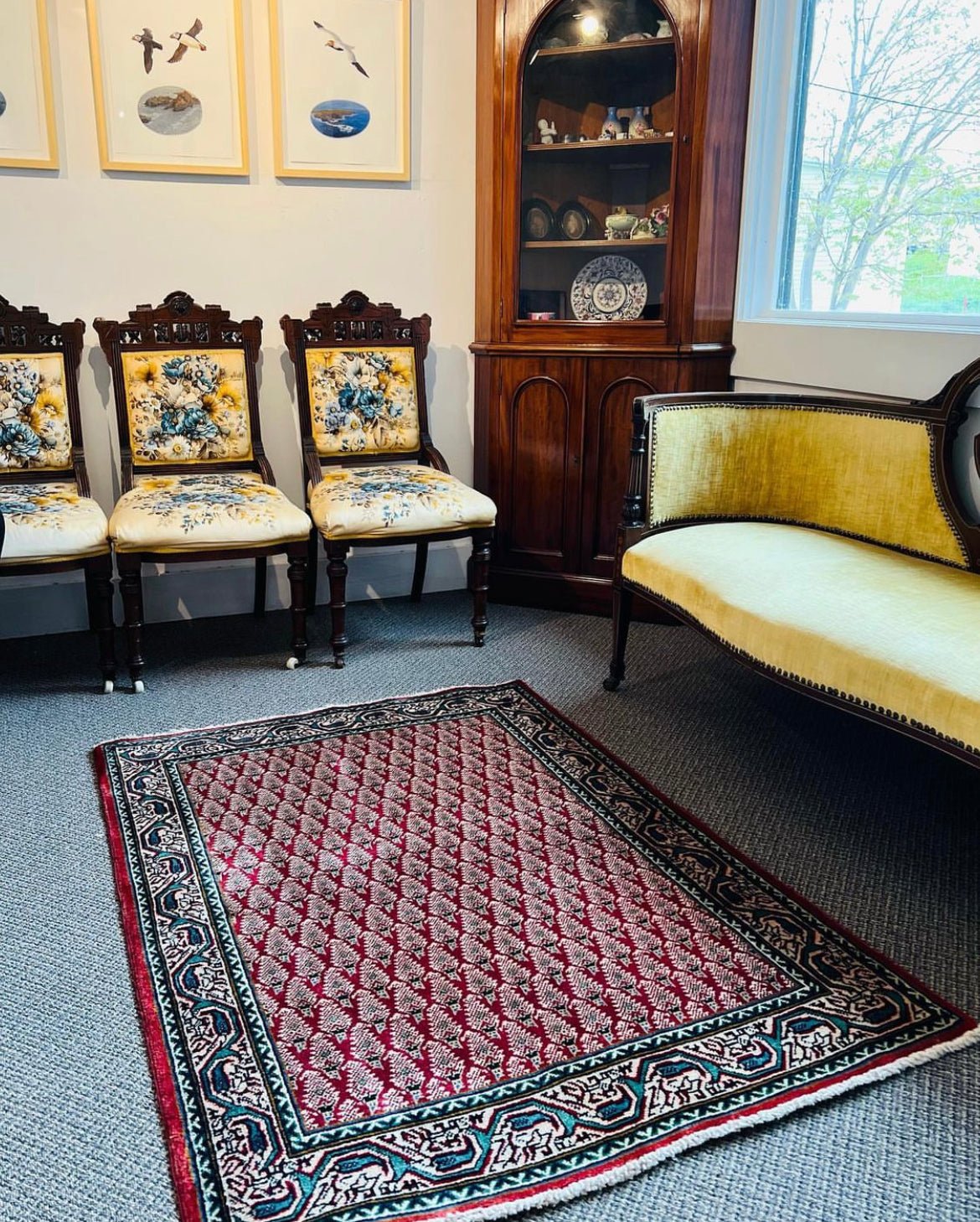 Vintage Tabriz Rug | 5' x 3