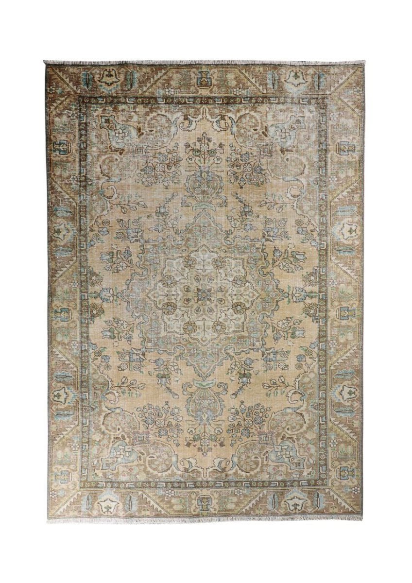 Vintage Tabriz Rug | 6' 1