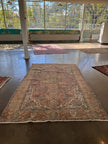 On hold for Kristen | Vintage Tabriz Rug | 6' 4