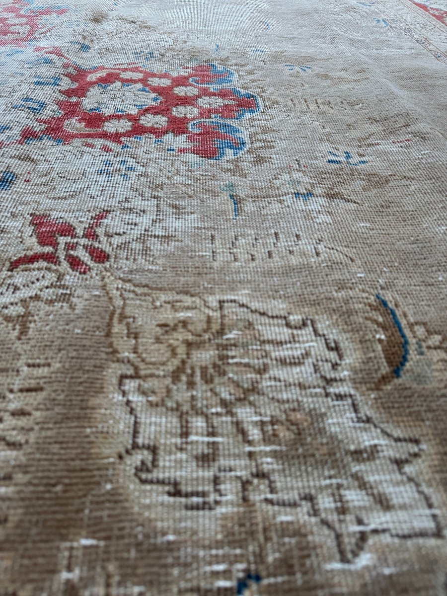 Vintage Tabriz Rug | 7' 5