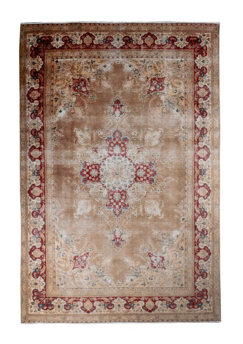 Vintage Tabriz Rug | 7' 5