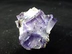 Violet Fluorite with Sphalerite – Elmwood Mine, Tennessee, USA