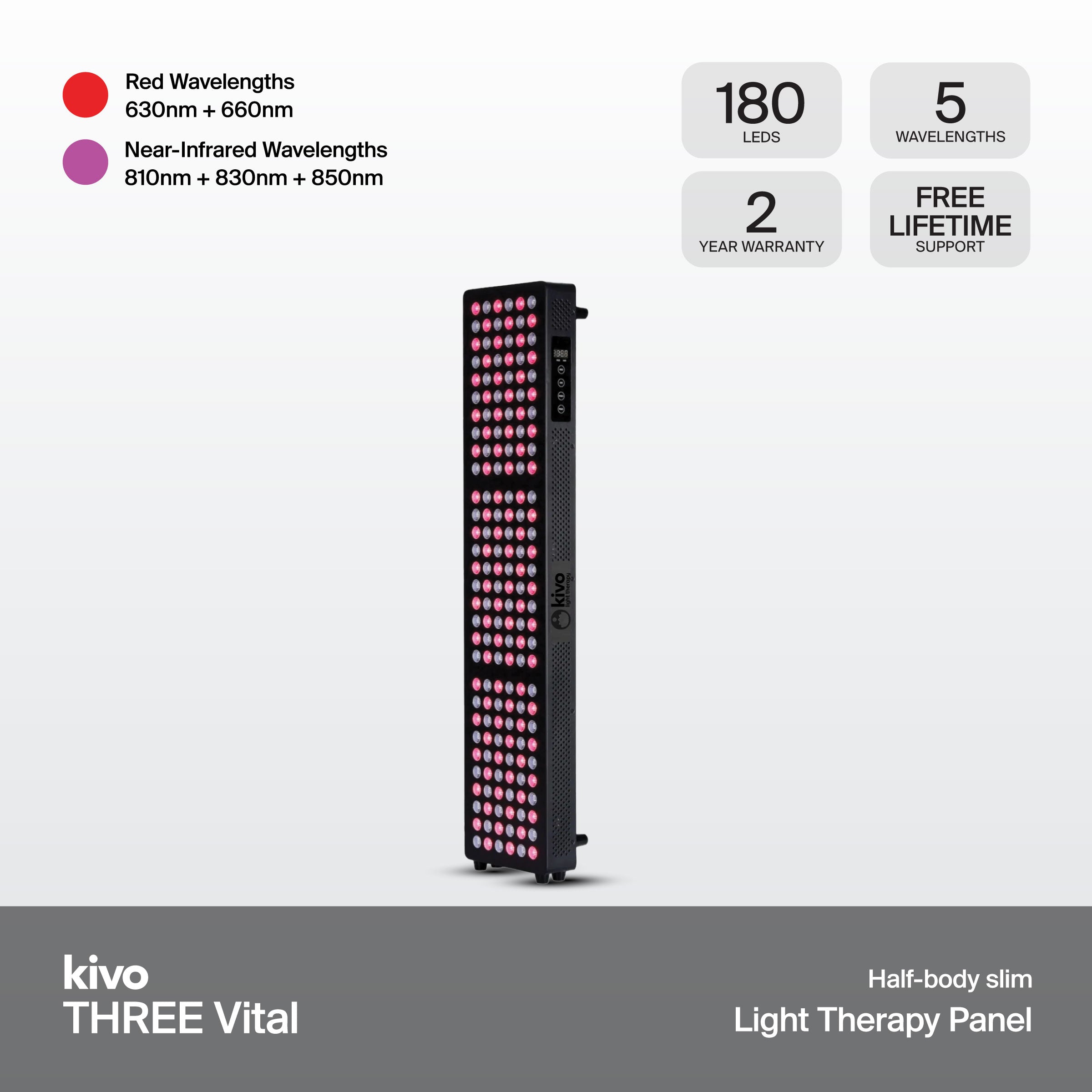 Kivo THREE Vital Bundle: 2 x THREE Vital Series & FREE Easel Stand