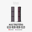 Kivo Vital 1000 Bundle: 2 x Vital 1000 & Easel Stand