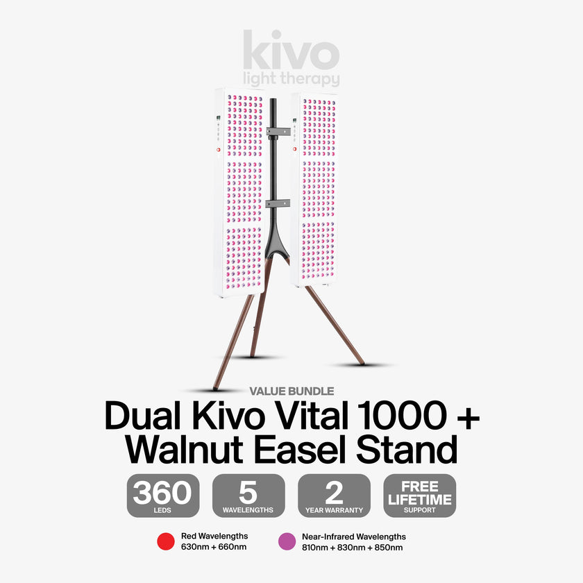 Kivo Vital 1000 Bundle: 2 x Vital 1000 & Easel Stand