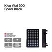 Kivo Vital 300: Portable Small Red Light Therapy Panel + Integrated Stand