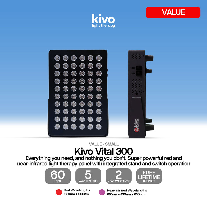 Kivo Elite Mask + Vital 300 Panel Value Bundle