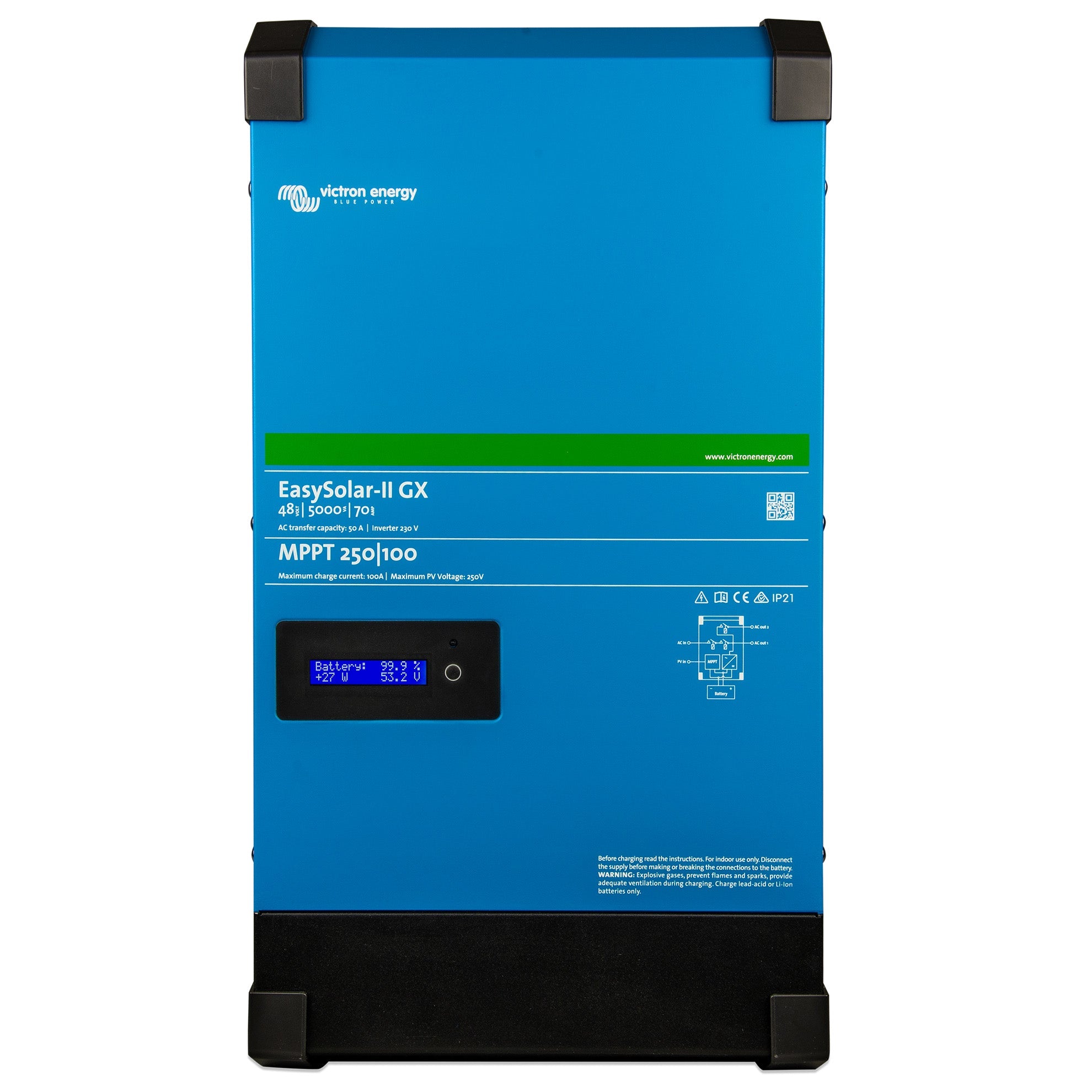 Victron Energy EasySolar-II 48/5000/70-50 MPPT 250/100 GX 230V | PMP482507010