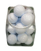 Balles de golf d'entraînement Volf Golf, blanches, 2 couches, lot de 10 (VG10276)