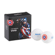 Ensemble de carrés Marvel Vivid de Volvik