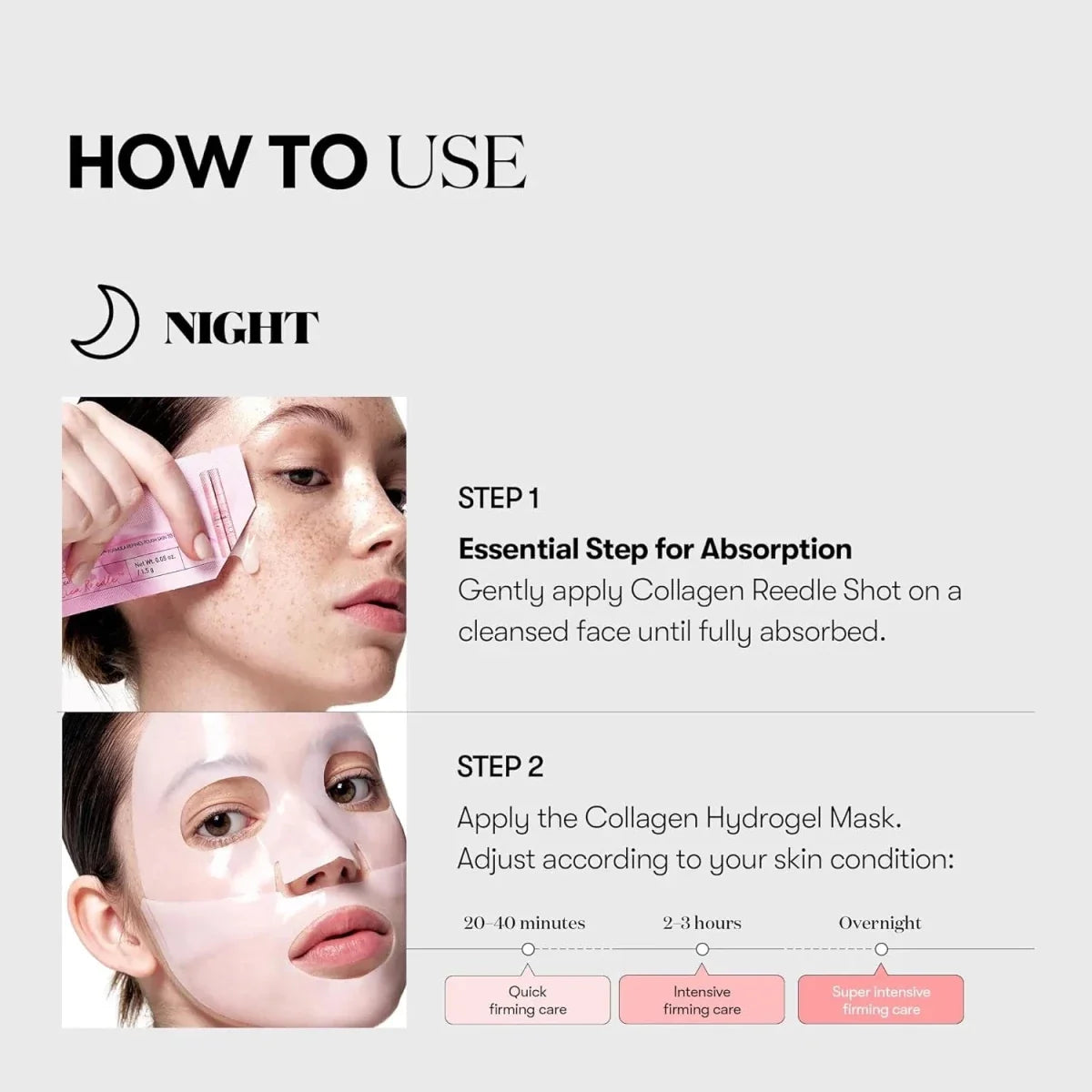 VT Collagen Reedle Shot 100 2-Step Hydrogel Mask 36g