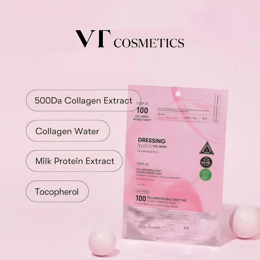 VT Collagen Reedle Shot 100 2-Step Hydrogel Mask 36g