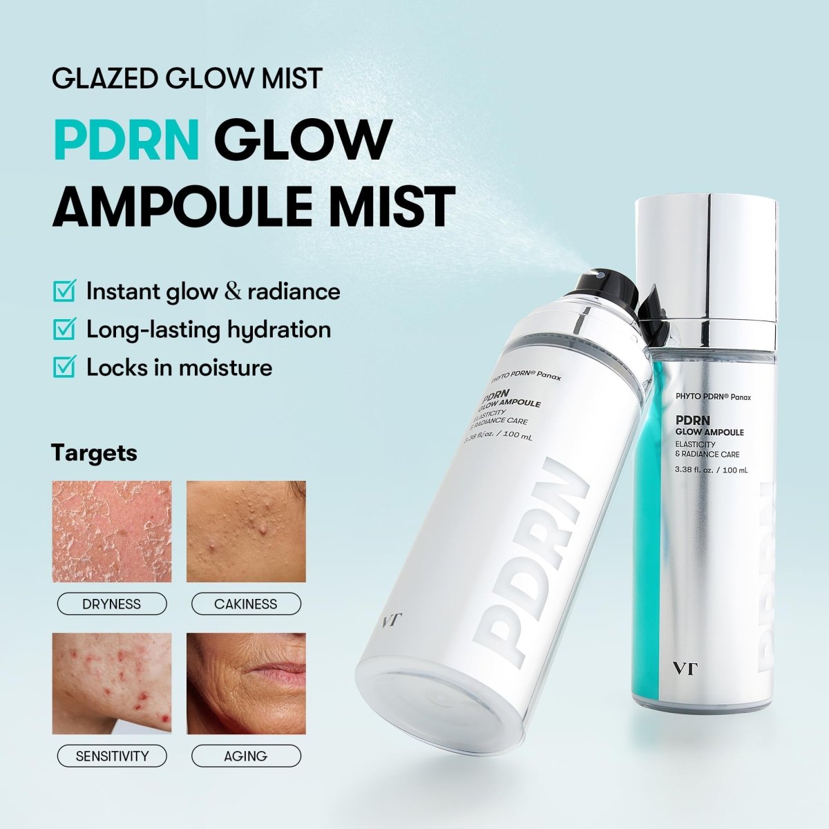 VT PDRN Reedle Glow Ampoule 100ml