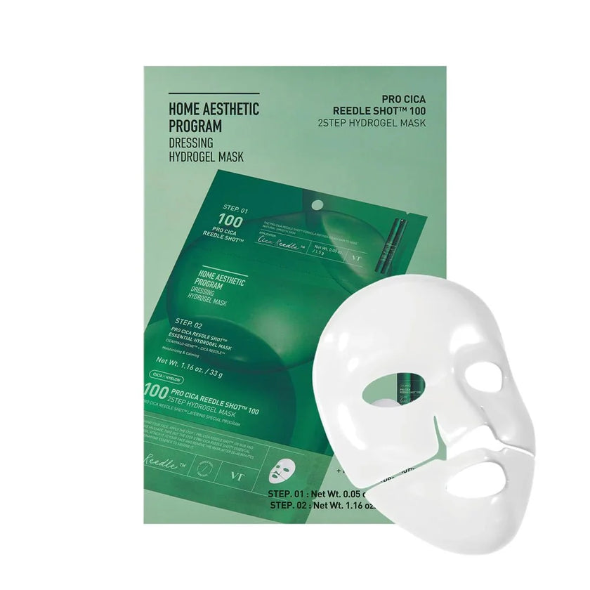 VT Pro Cica Reedle Shot 100 2-Step Hydrogel Mask 36g