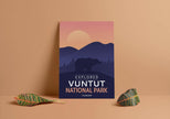 Vuntut National Park 'Explored' Poster, Canada Parks