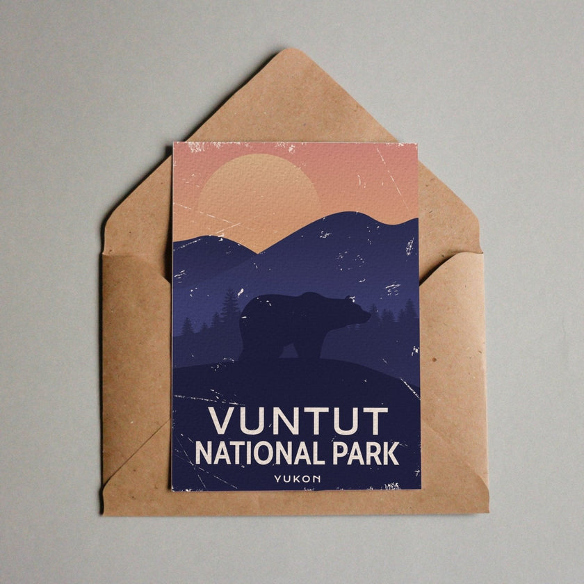 Vuntut National Park of Canada Postcard, Canada Parks