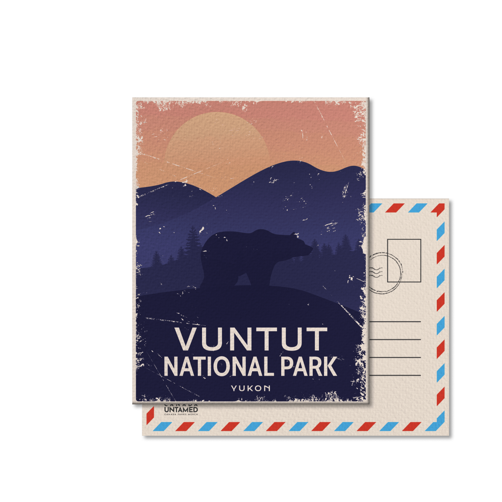 Vuntut National Park of Canada Postcard, Canada Parks