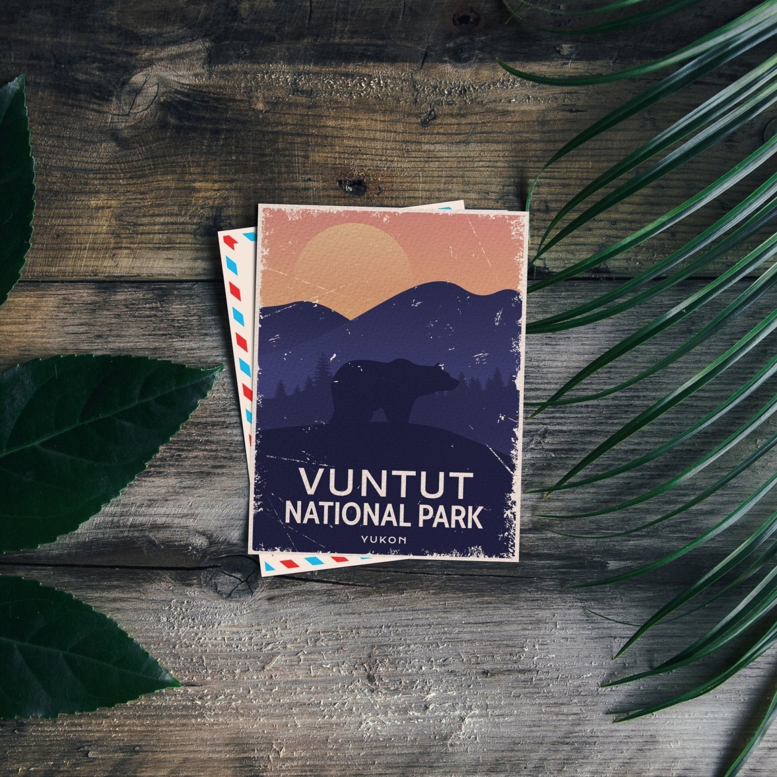 Vuntut National Park of Canada Postcard, Canada Parks