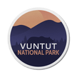 Vuntut National Park of Canada Waterproof Vinyl Sticker, Canada Parks