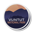 Vuntut National Park of Canada Waterproof Vinyl Sticker, Canada Parks