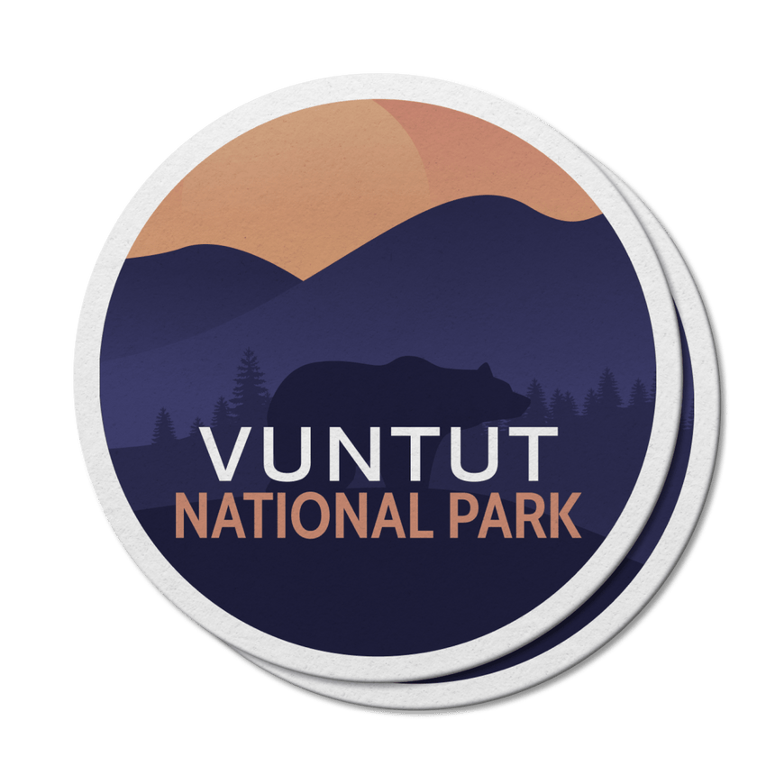 Vuntut National Park of Canada Waterproof Vinyl Sticker, Canada Parks