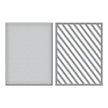 Super Stripes Background Etched Dies
